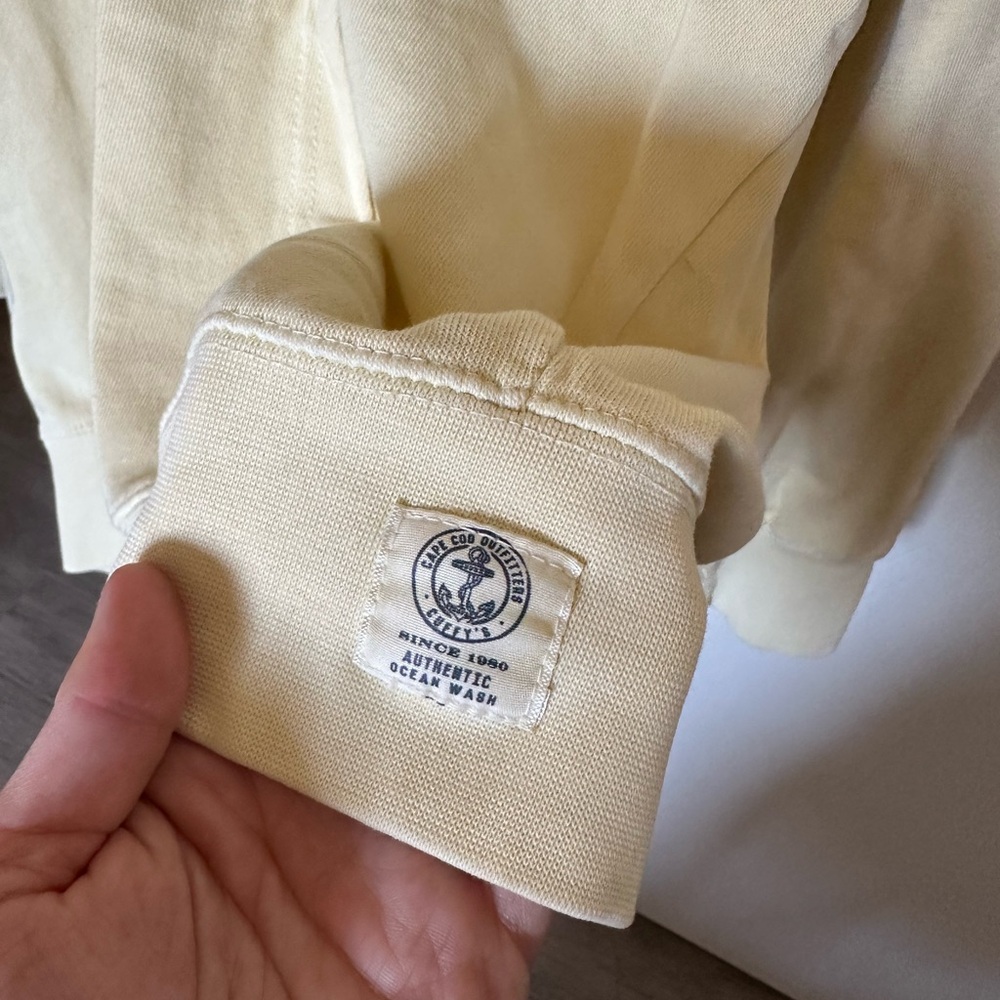 Cuffy’s Yellow Zip Hoodie - Picture 3 of 5
